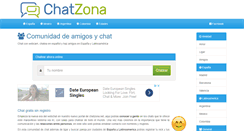 Desktop Screenshot of chatzona.net